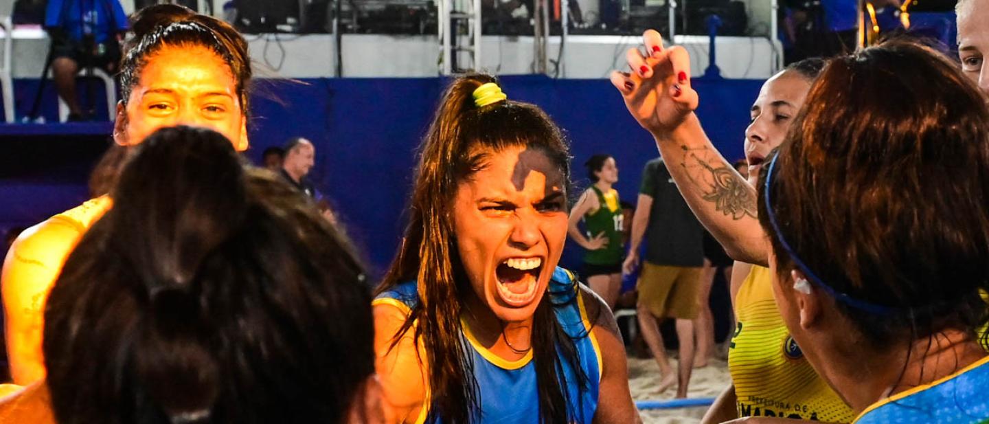 ‘To the top of the world’ – Brazil’s beach women looking to push on from Qatar success