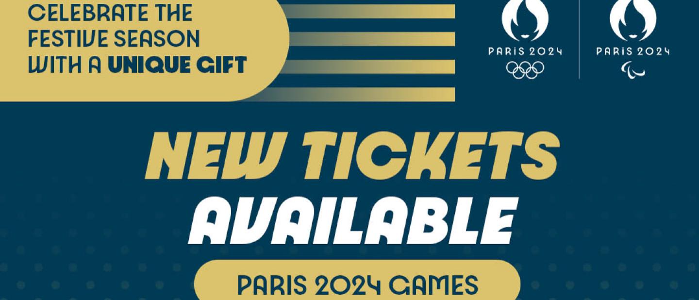 New tickets available for Paris 2024 Olympic Games