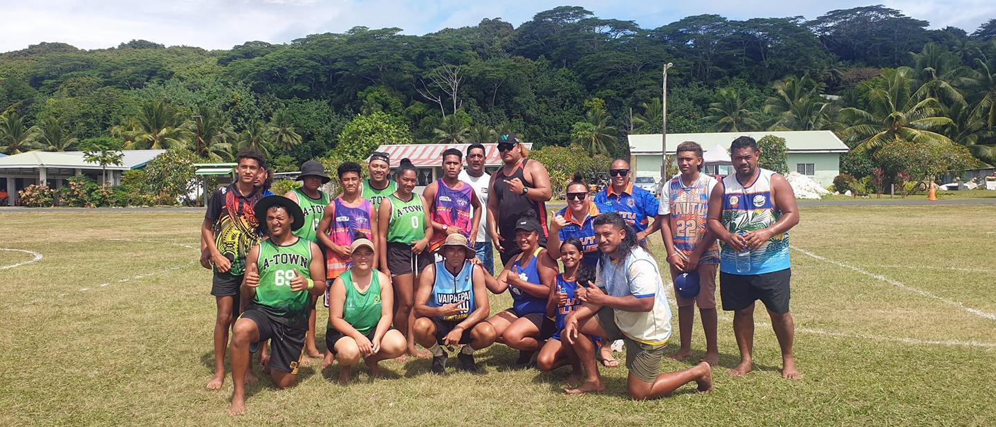 Cook Islands handball history made on Aitutaki
