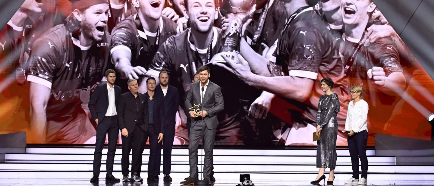 Denmark men's national team receives big award on home soil