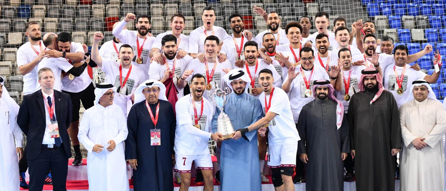 Qatar reach historic heights with sixth win in a row at the AHF Asian Men’s Handball Championship