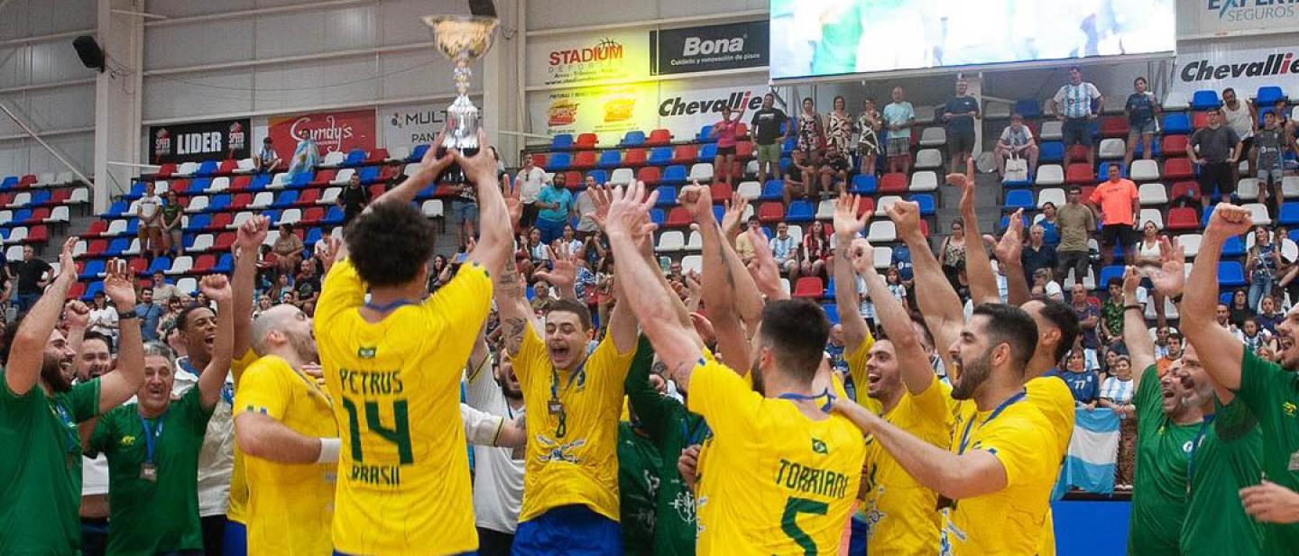 Brazil keep continental crown at the South and Central American Men's Handball Championship