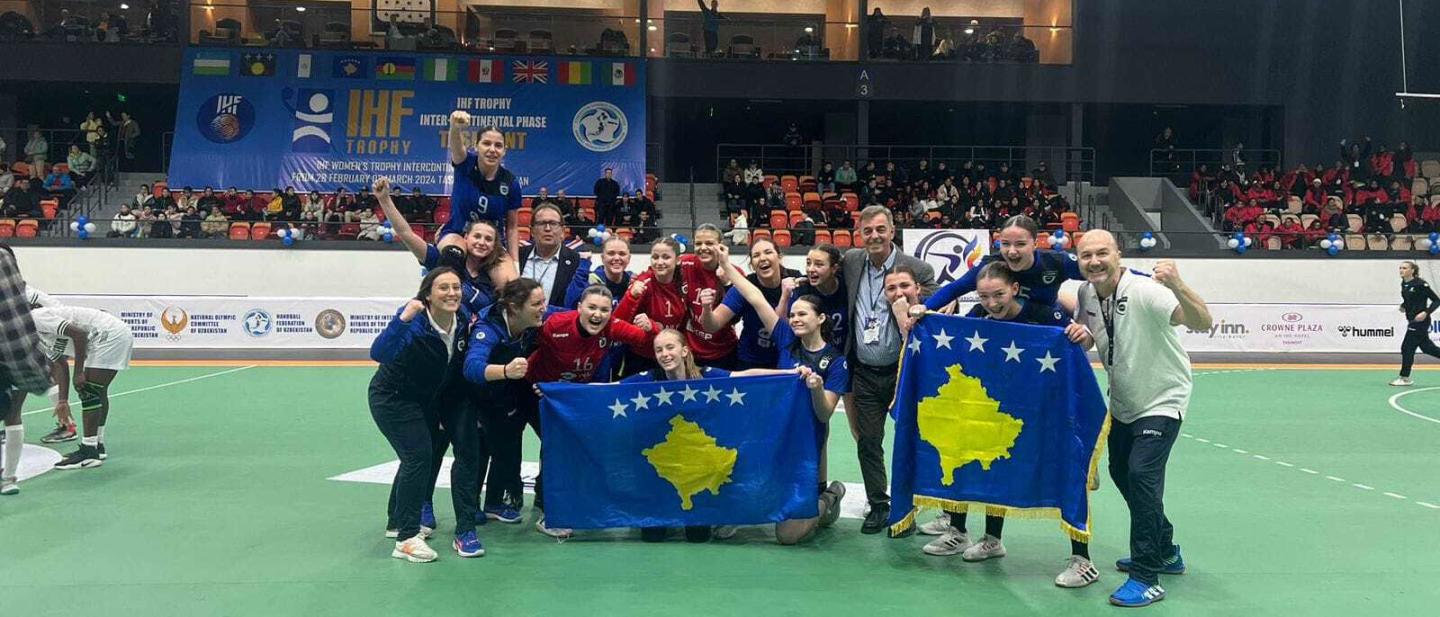 Kosovo and Uzbekistan triumph at IHF Trophy Women InterContinental Phase
