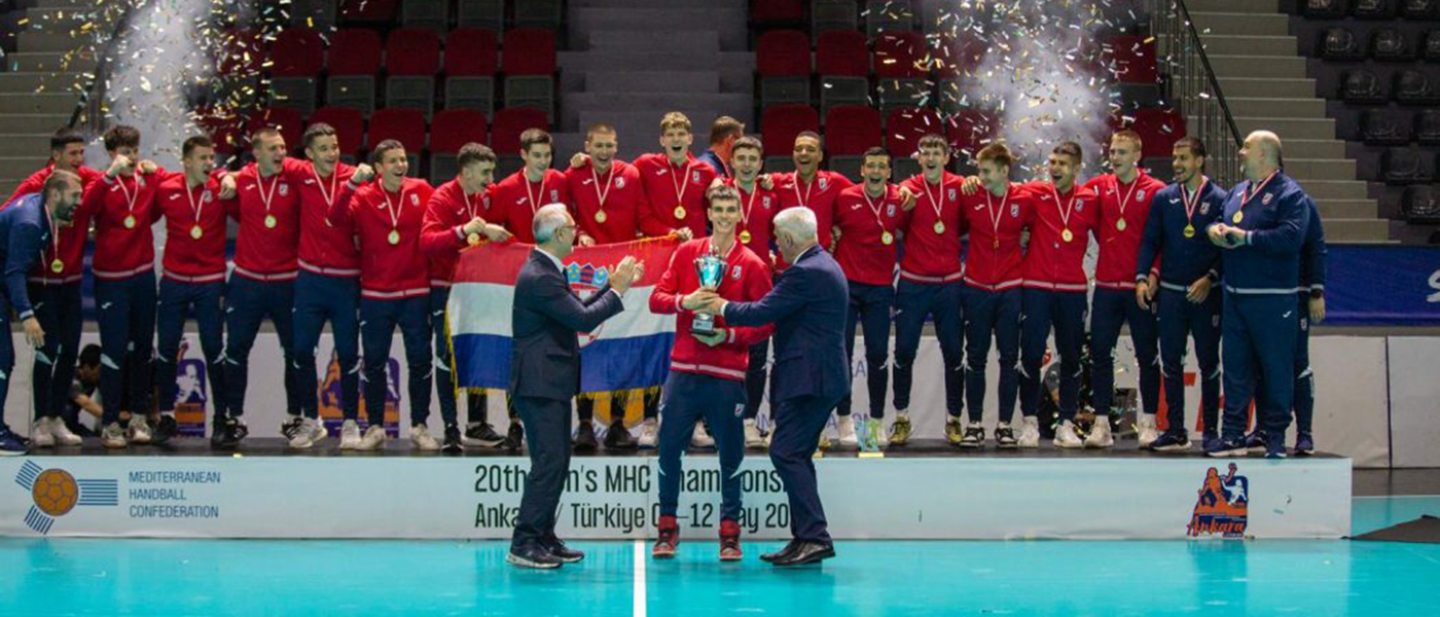 Excellent Croatia seal title at the 20th Men’s Mediterranean Championship (Under-16)