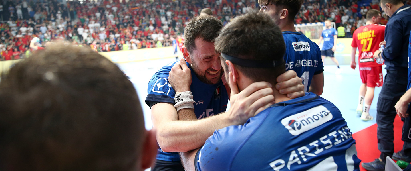 A huge comeback and a huge honour: Italy are back in business