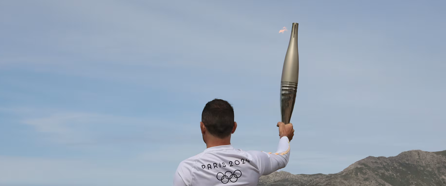 Darleux, Onesta, Narcisse lead handball representation in Paris 2024 Olympic Torch Relay