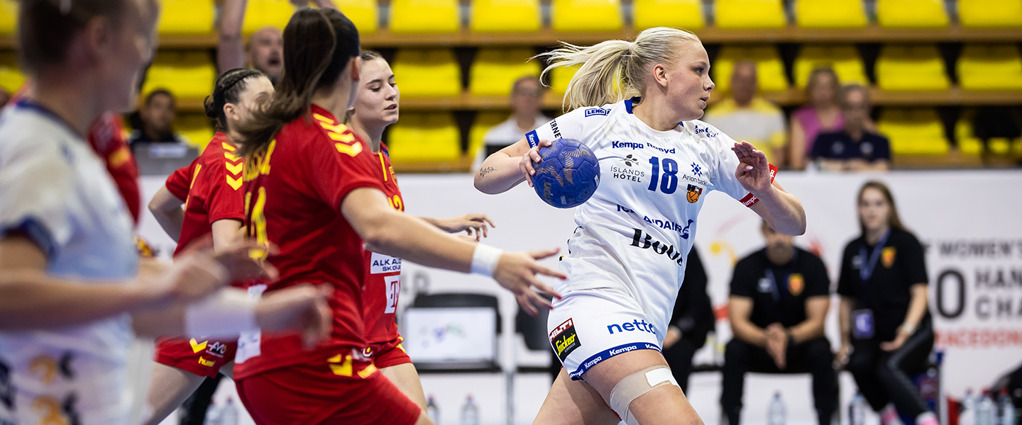 Iceland reach main round after win over hosts North Macedonia