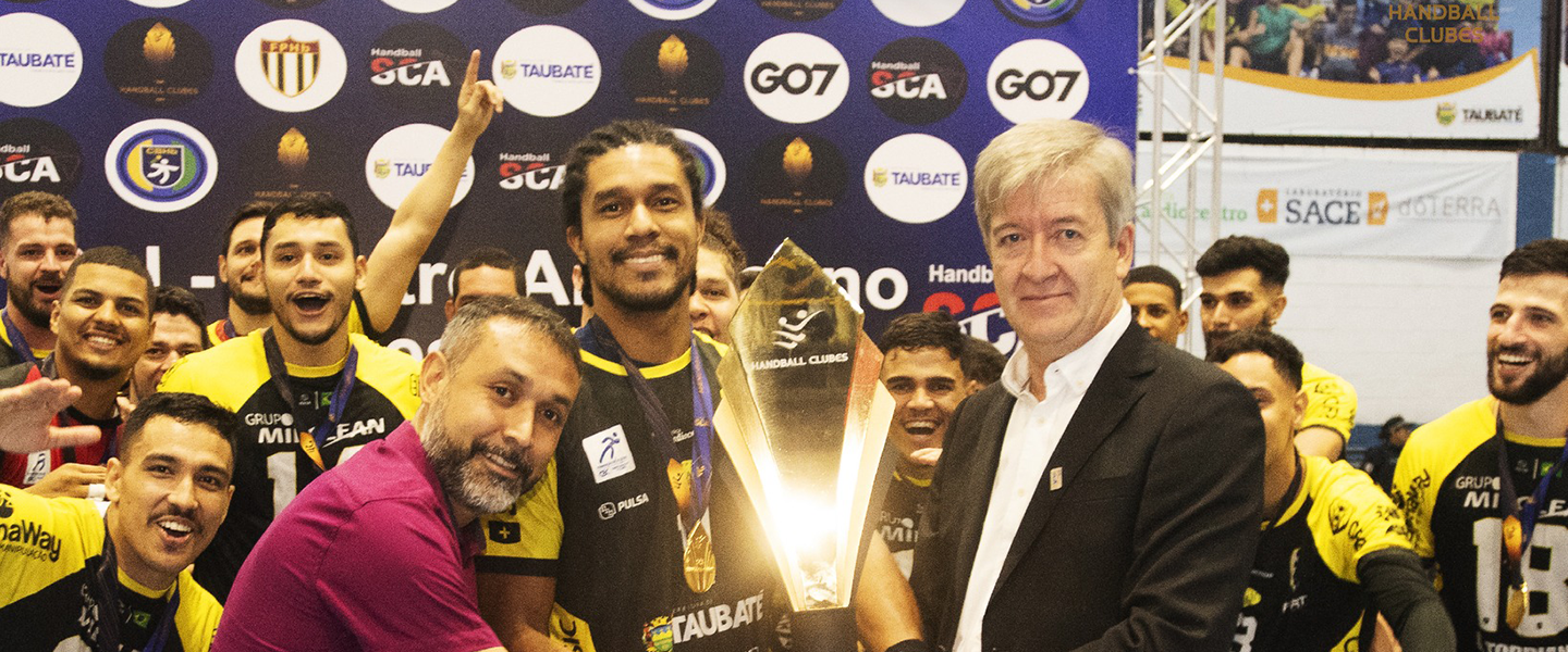 Handebol Taubaté clinch third title at the South and Central American Men's Club Handball Championship
