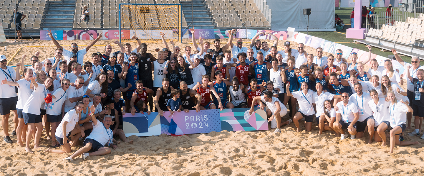 IHF Beach Handball Showcase: Spectacular exhibition concludes in Paris