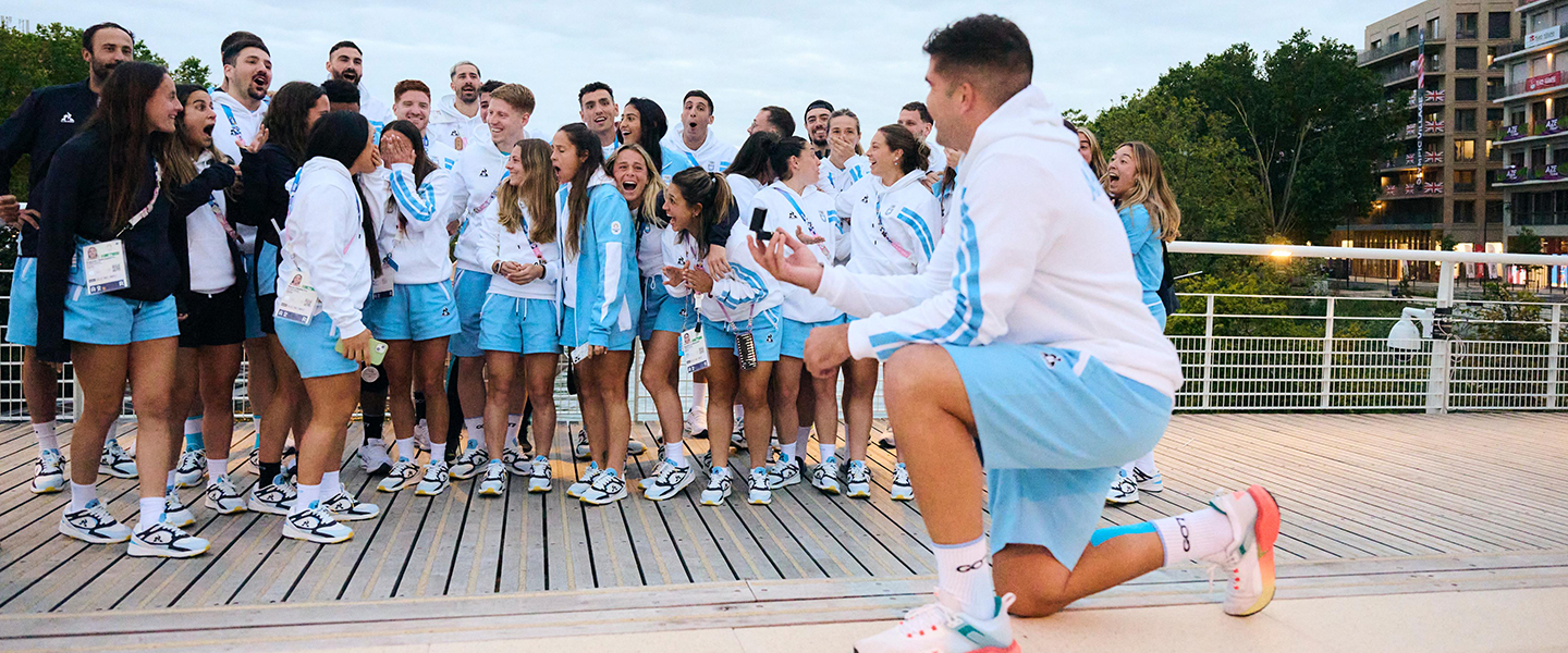 An unexpected proposal: Olympics start off with a bang for Pablo Simonet and Maria Campoy