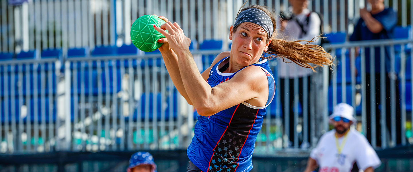 IHF Beach Handball Showcase: USA’s Christine Mansour– ‘Beach Handball allows you to experience life on a deeper level’