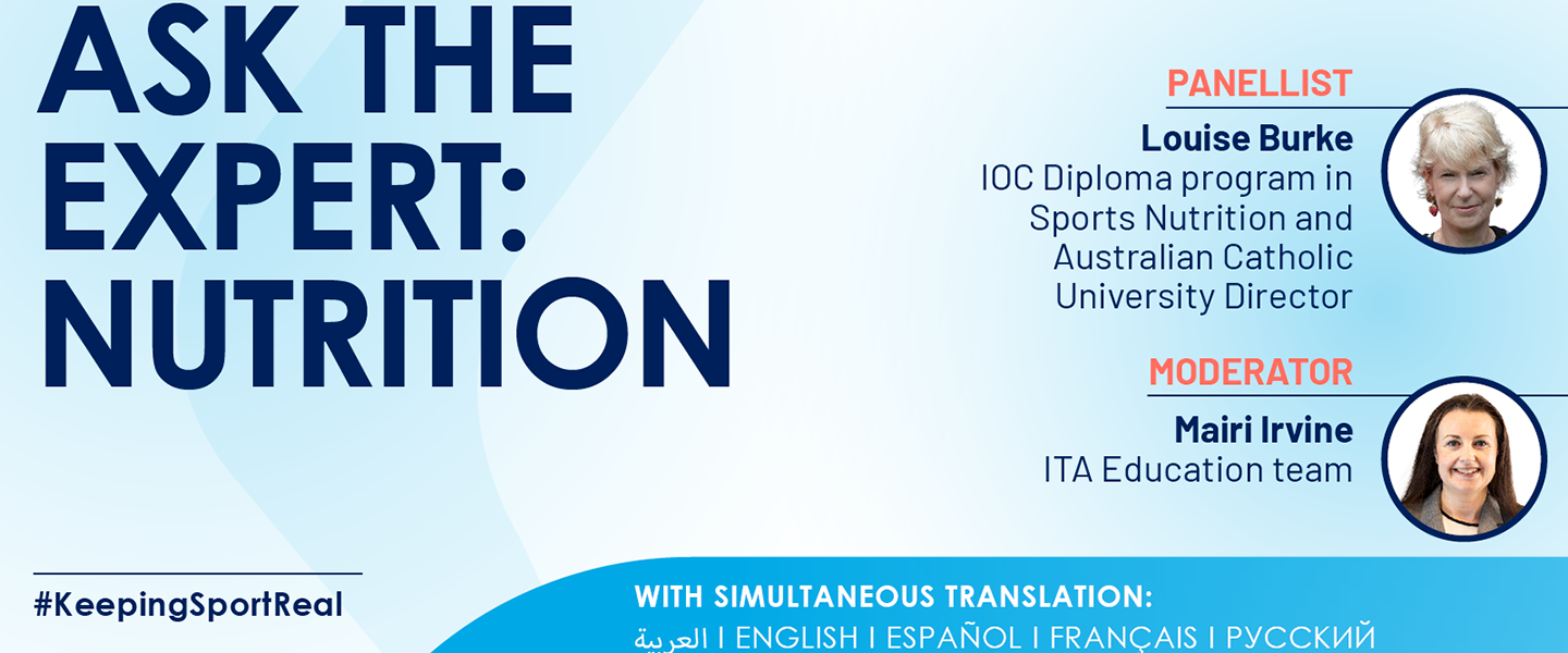 ITA webinar to deliver crucial information about nutrition