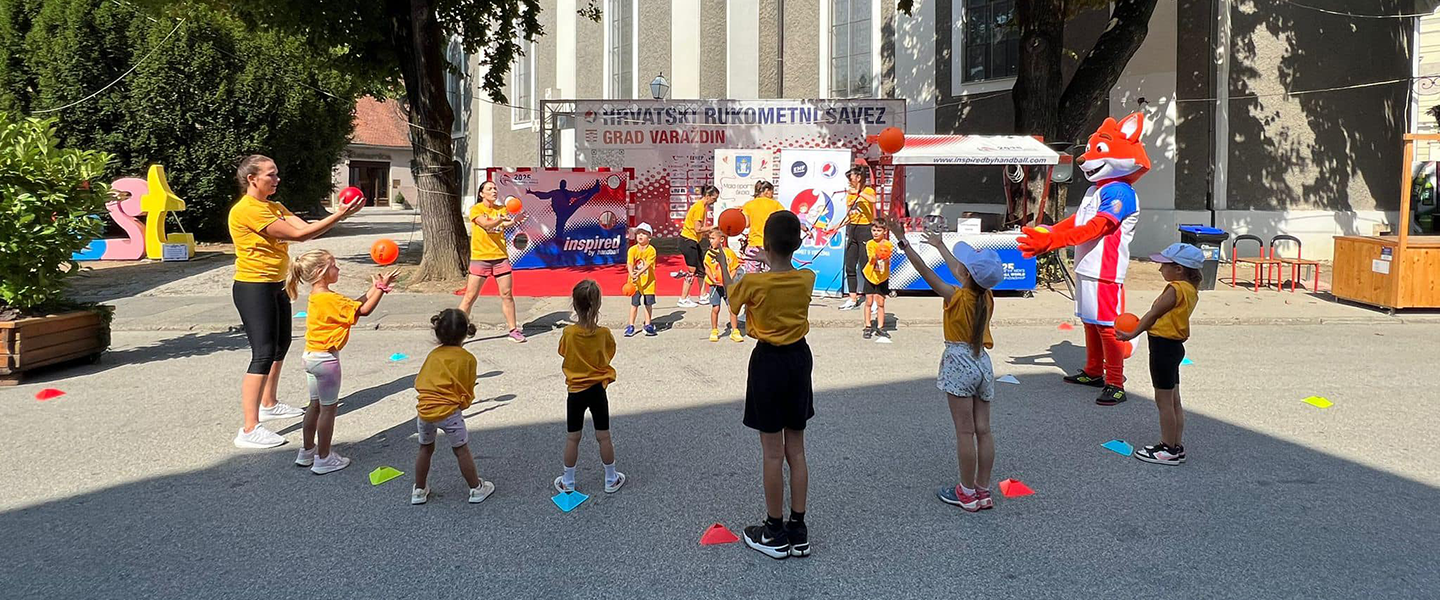 Handball brings 2025 IHF Men's World Championship vibes at Ĺ pancirfest festival