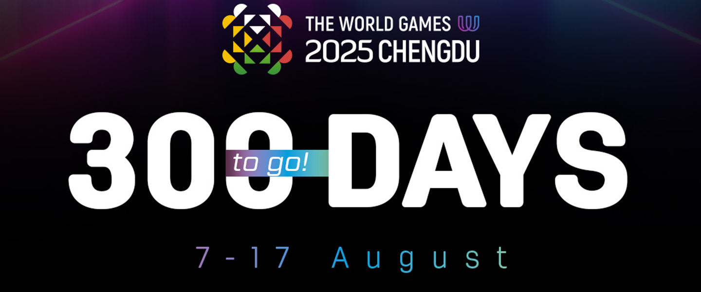‘A spectacular, world-class event’ – The World Games 2025 in Chengdu is 300 days away