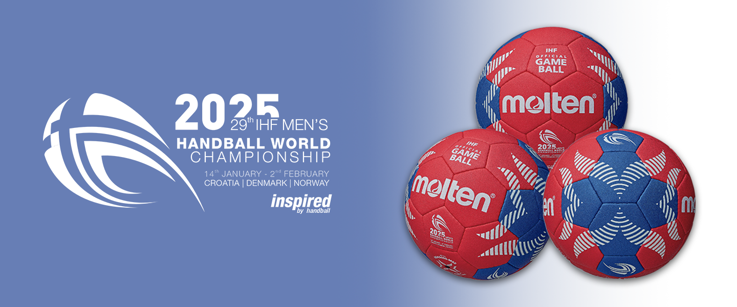 IHF and Molten release official ball for the 2025 IHF Men's World Championship