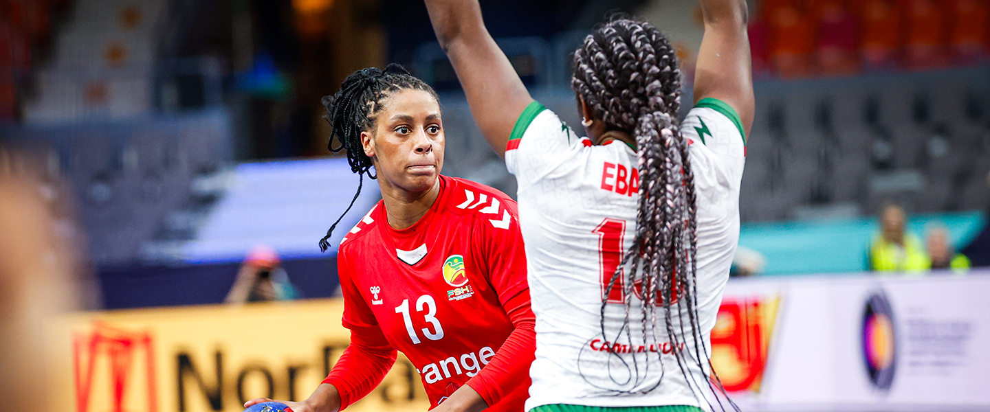 12 teams line up at the start of the 2024 CAHB African Women's Handball Championship