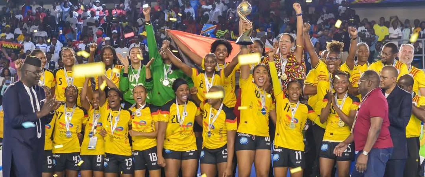 Angola strike gold again at the CAHB African Women's Handball Championship