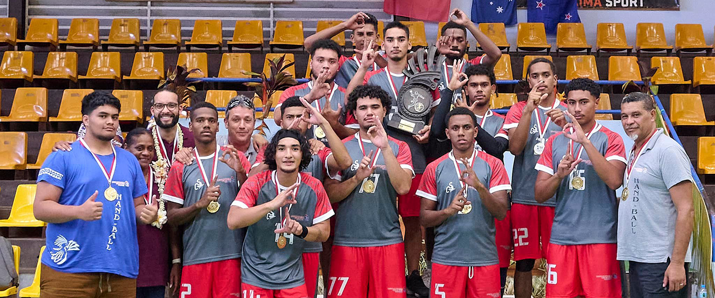 New Caledonia hit gold twice at the 2024 IHF Trophy Oceania