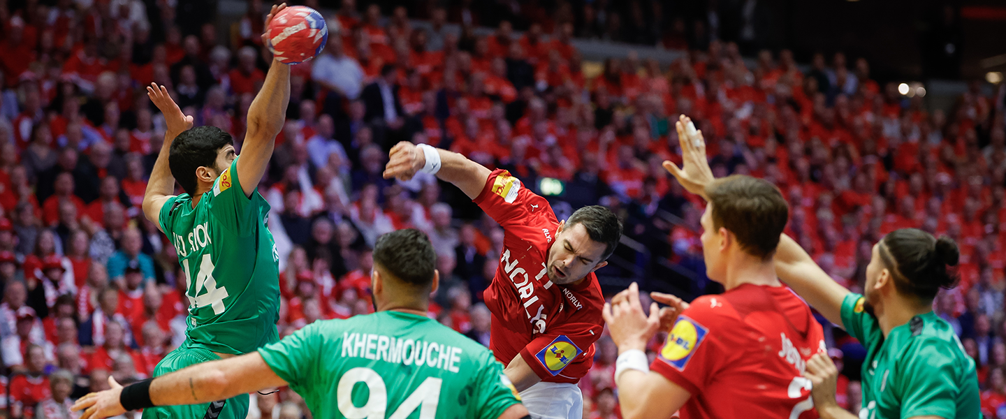 Reigning champions Denmark throw off Croatia/Denmark/Norway 2025 with big win over Algeria