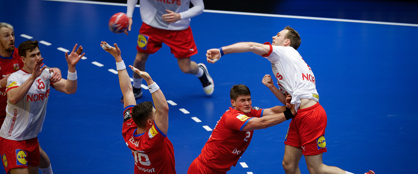 Gidsel steals the show, as Denmark say winning goodbye to Herning