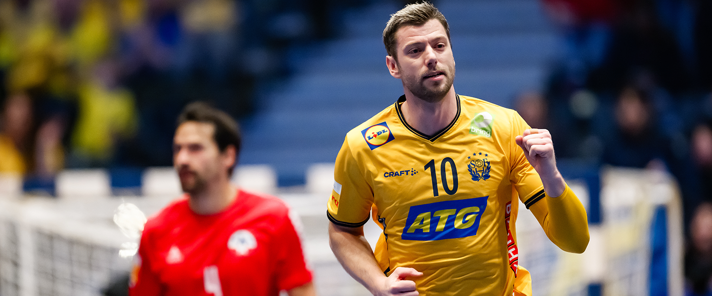 Sweden overpower Chile with 42-goal outing