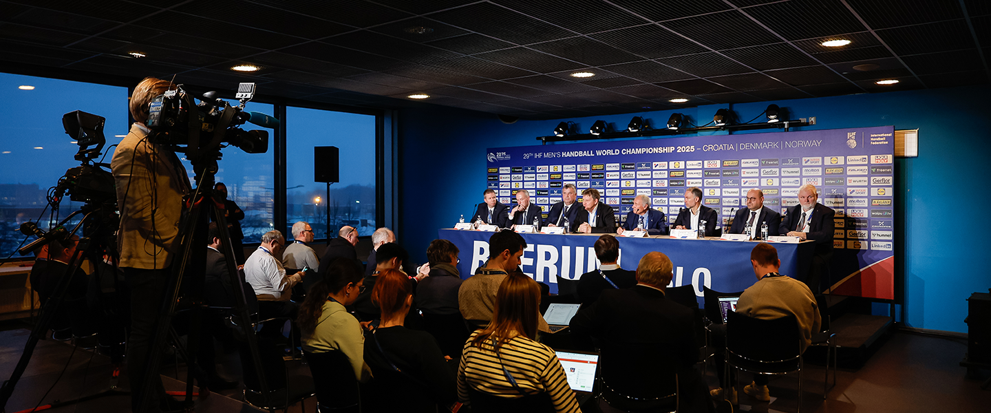 “It is clear that handball is a family sport” – Croatia/Denmark/Norway 2025 Closing Media Conference