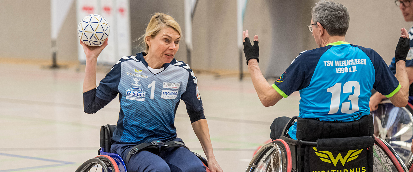 A successful debut for the Wheelchair Handball Bundesliga RHBL
