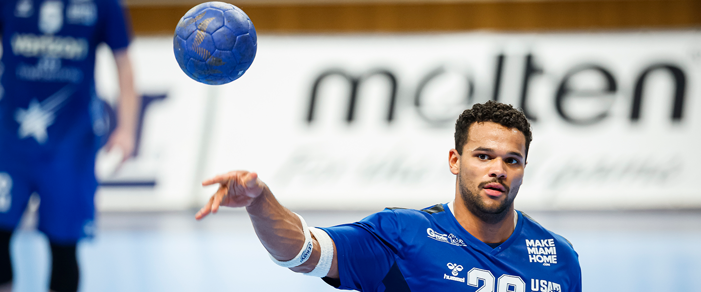 From Iceland to the USA: Dream debut for Guarino at the 2025 IHF Men's Emerging Nations Championship