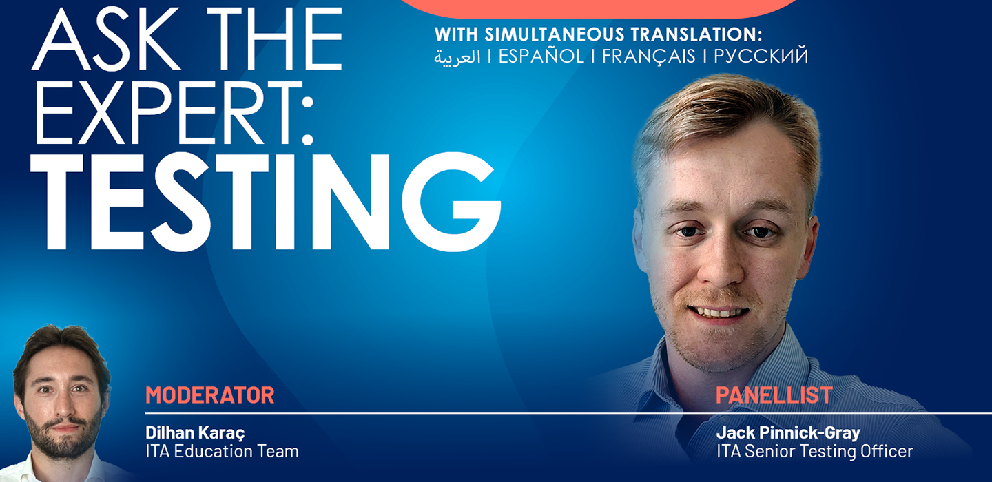 ITA webinar to deliver crucial information about testing