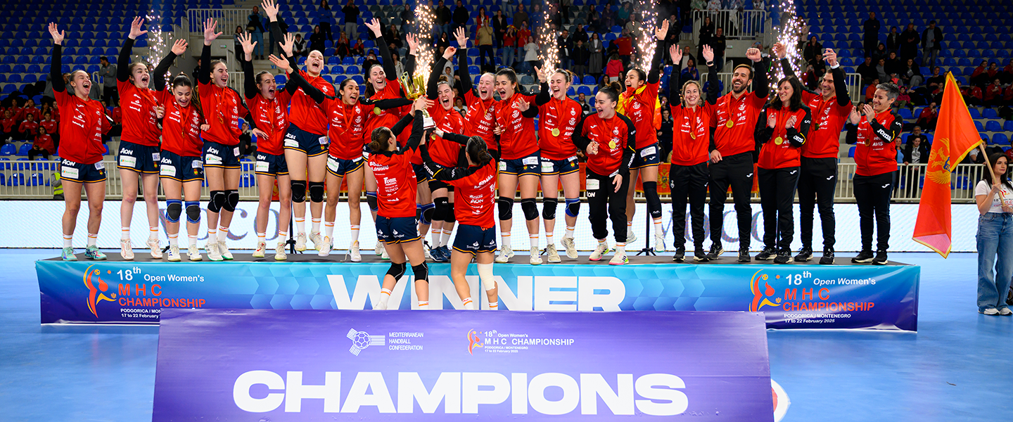 Spain take womenâs MHC Mediterranean Handball Championship crown