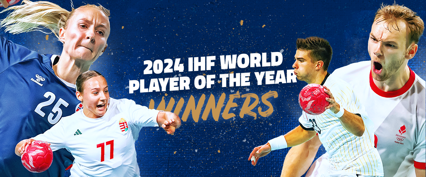 Gidsel, Uscins, Reistad and Simon clinch the 2024 IHF Player of the Year awards
