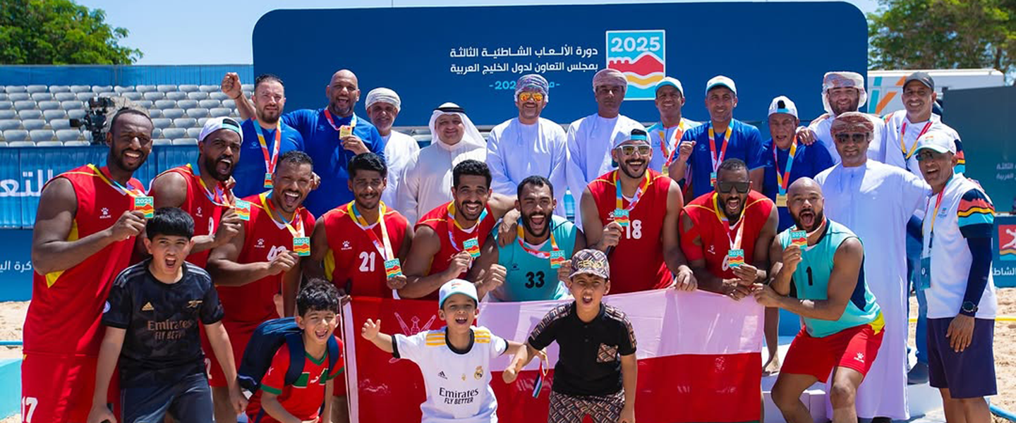 Oman men win Beach Handball gold at 2025 Gulf Beach Games