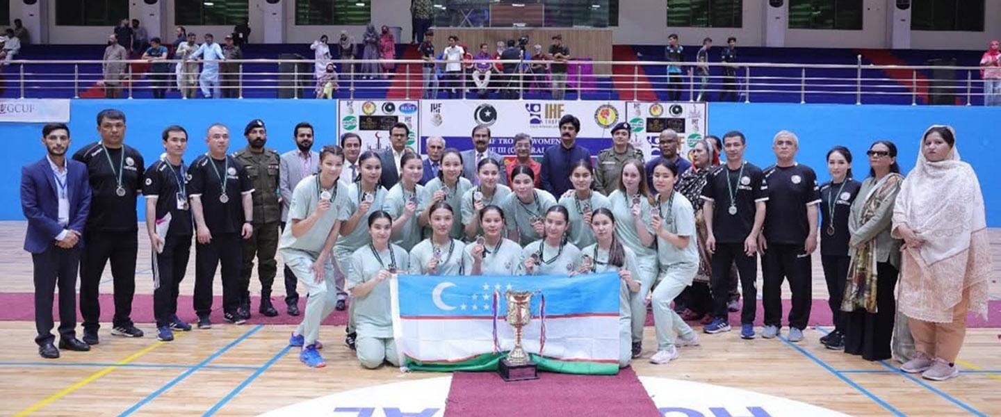 Uzbekistan win both titles at the  IHF Trophy Women 2025 – Zone III – Asia