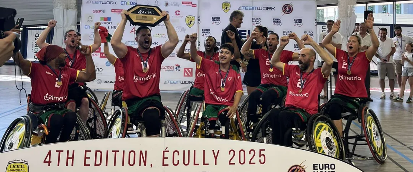 Portugal seal third EuroHand4All title in four editions with flawless performance