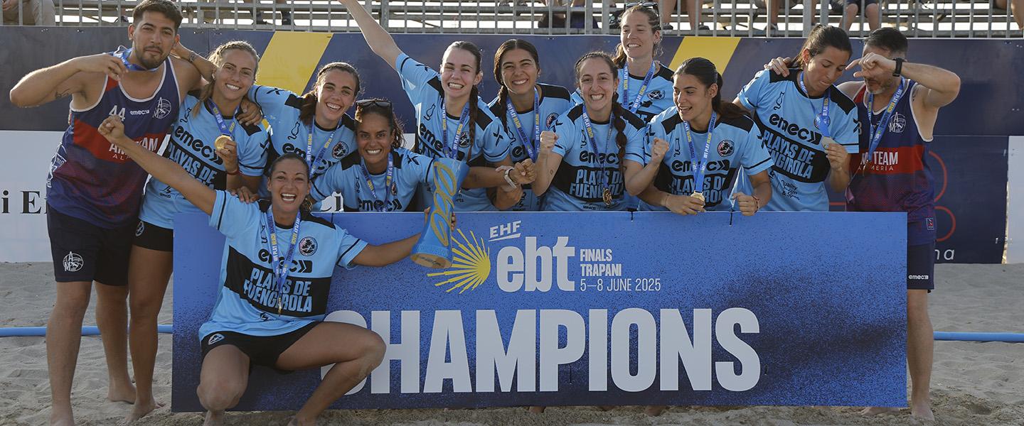 Zagreb and Almeria win ebt Finals 2025 titles in Italy