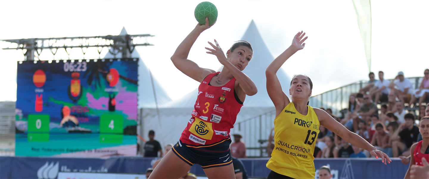 2025 IHF Beach Handball Global Tour – Stage 2: Spain women and Portugal men on top after day one
