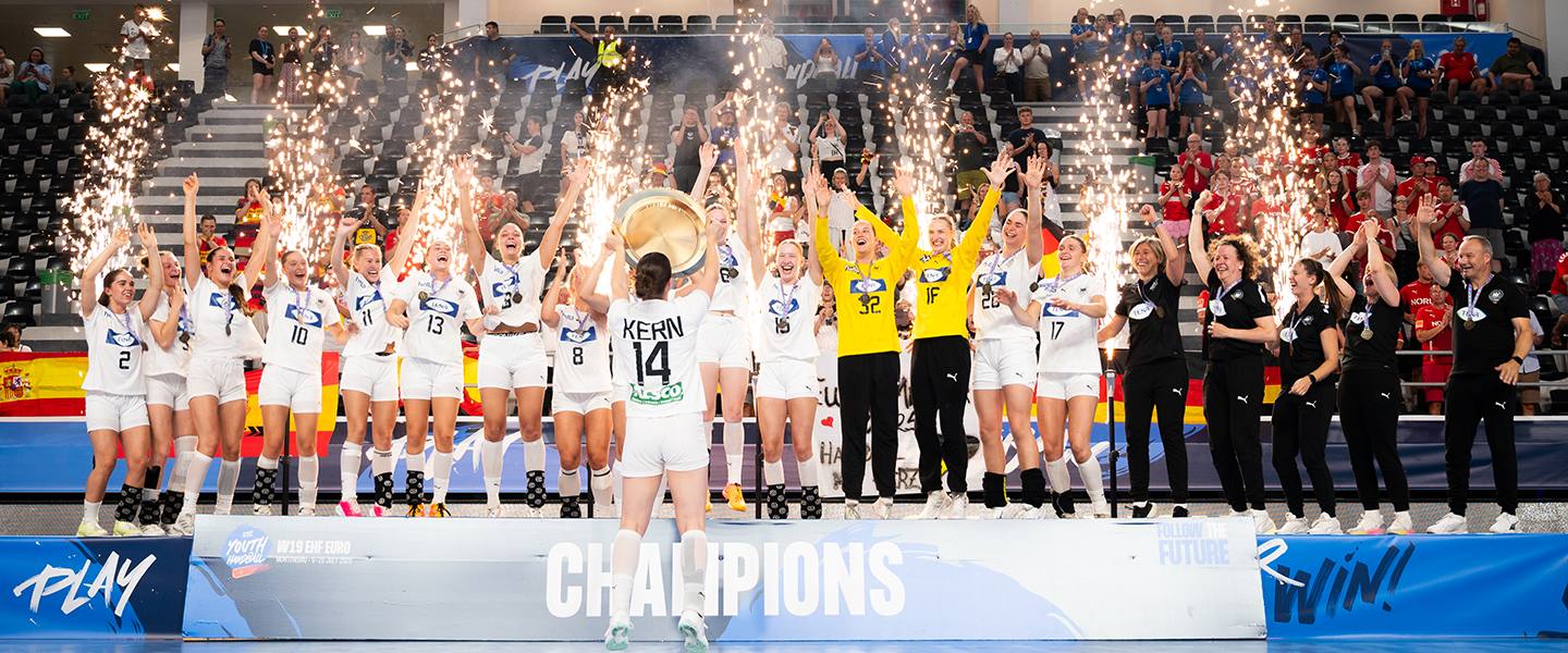 Germany ride historic comeback to seal maiden title at the W19 EHF EURO