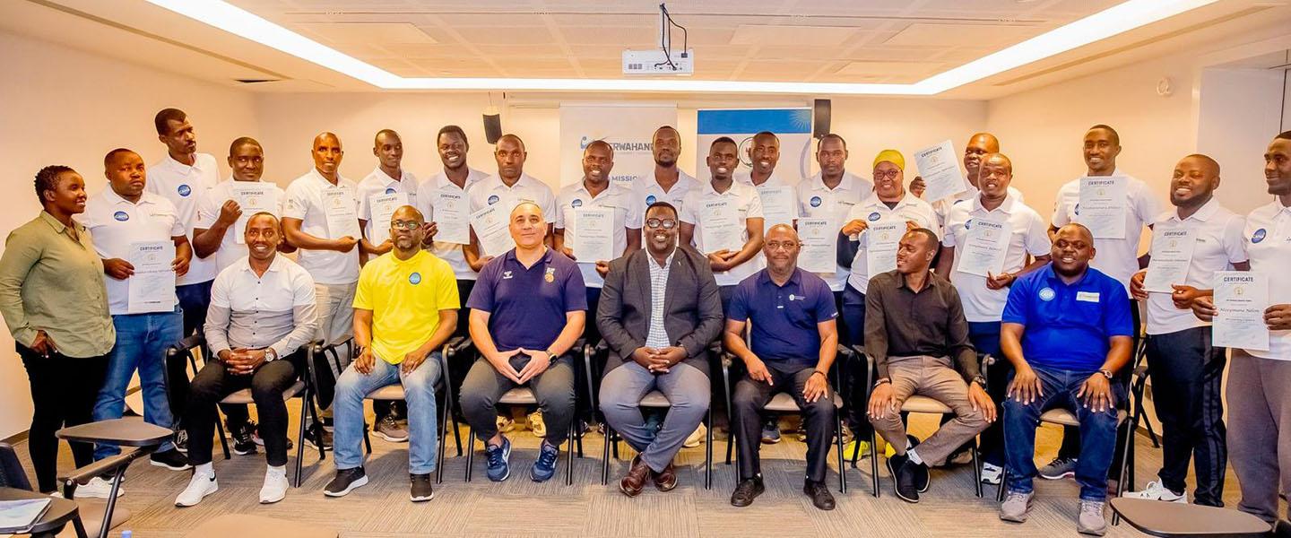Fostering high-quality coaching standards: The IHF D and C-Licence courses prove successful in Rwanda