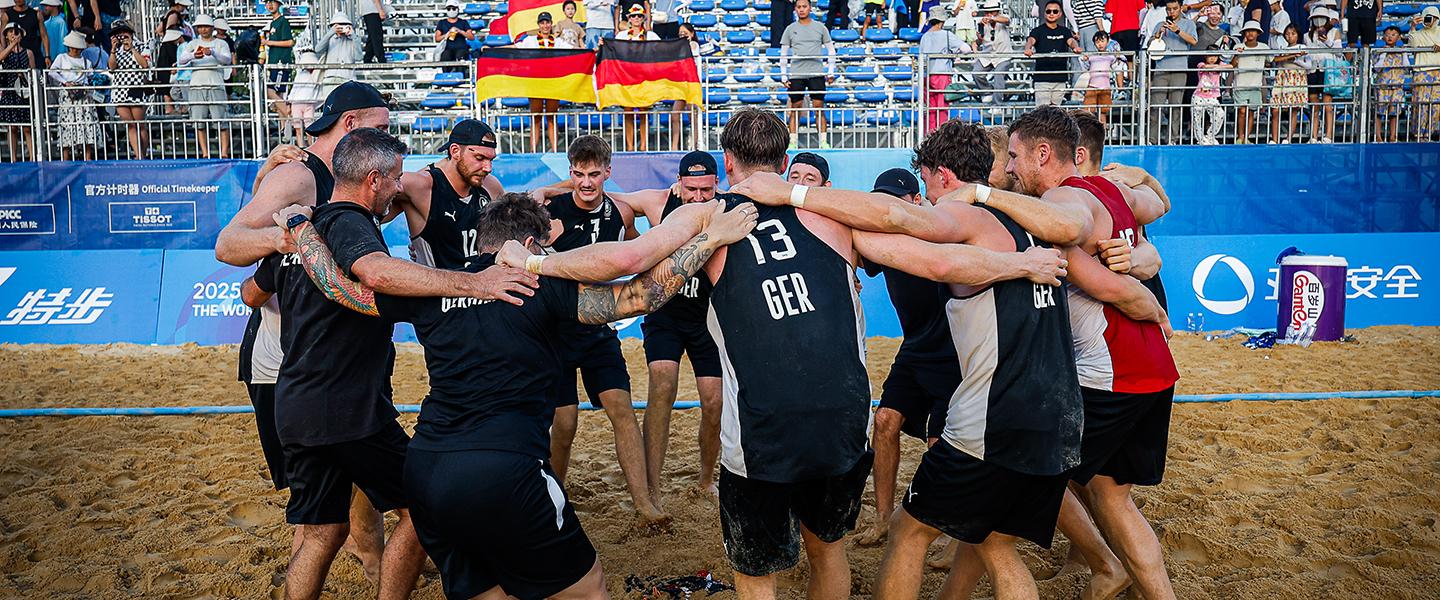 German men follow golden beach handball path laid down by women