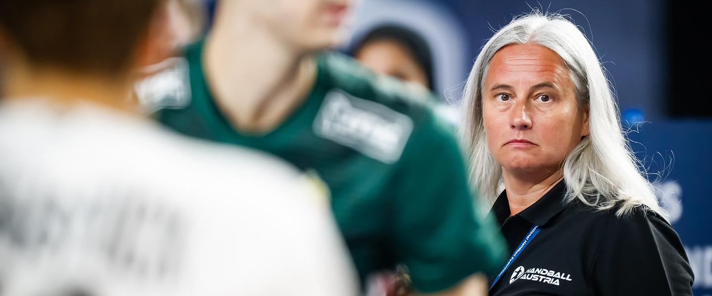 "Nothing special": Austria's Zapletal on being the only woman head coach at Egypt 2025
