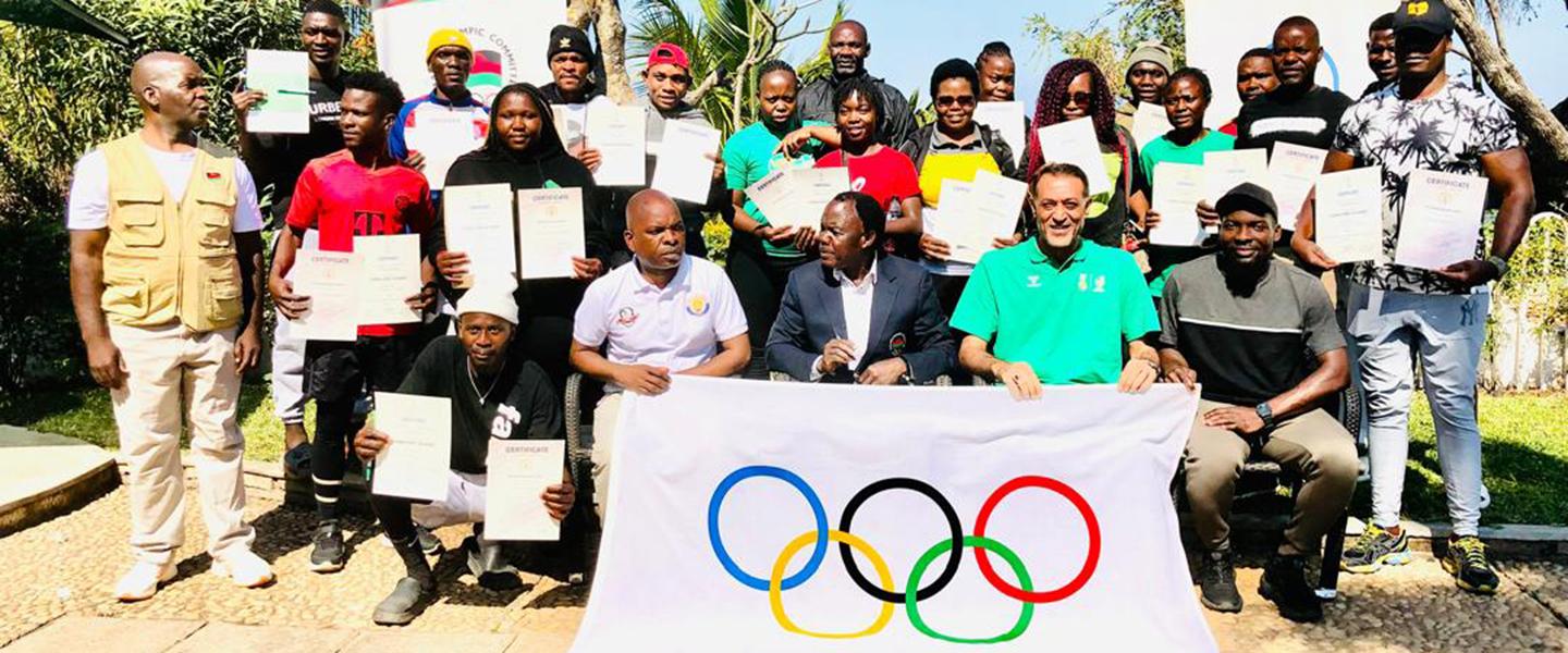 Olympic Solidarity Beach Handball Course Empowers New Coaches in Malawi