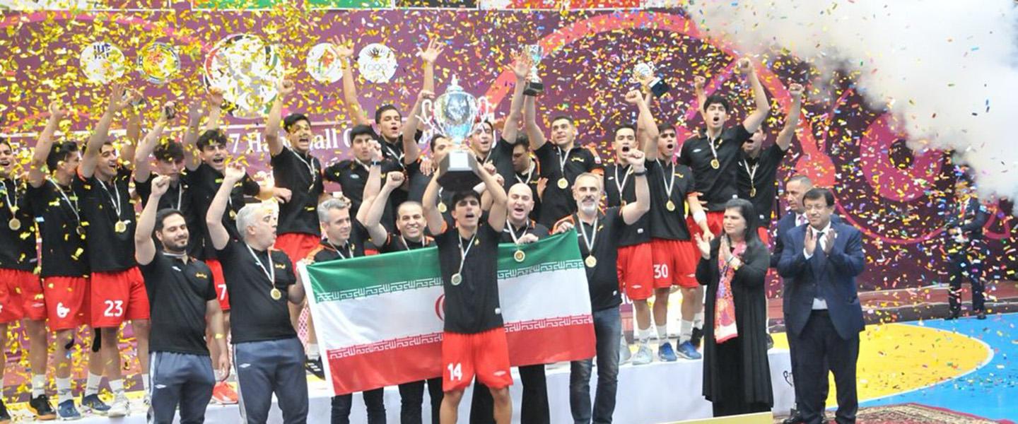 Islamic Republic of Iran win eight in a row to seal crown at the 2025 AHF Asian Men’s U-17 Handball Championship