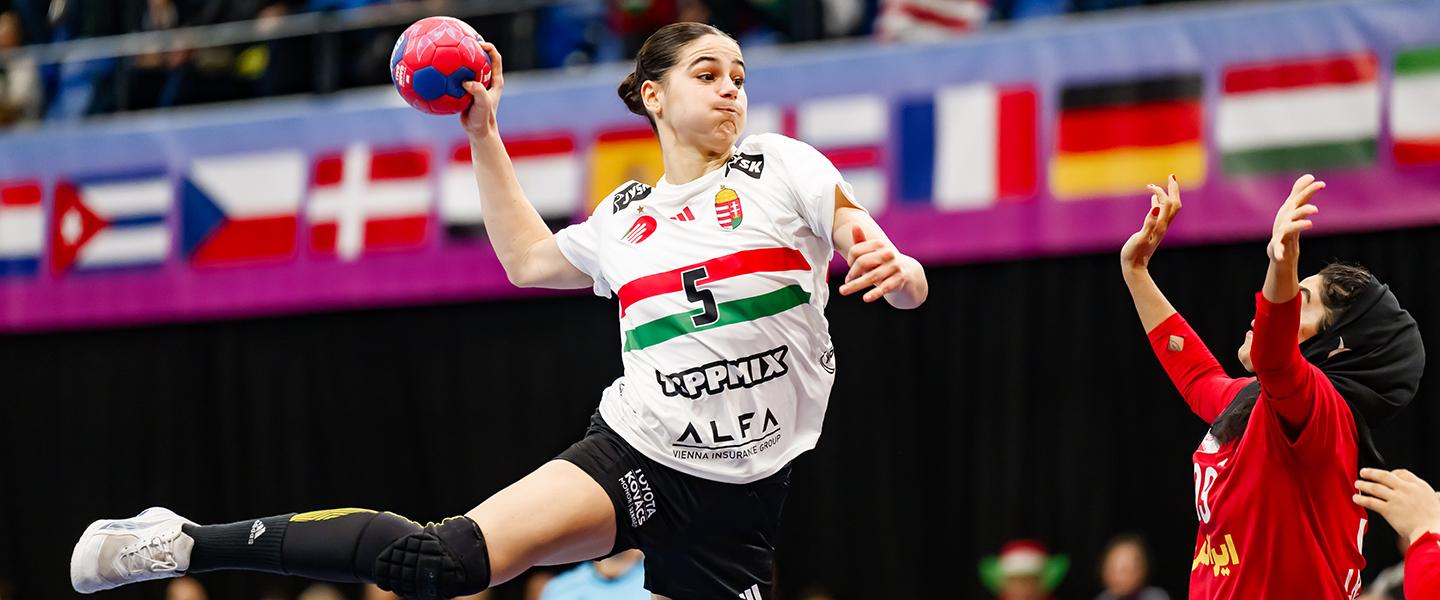 Hungary hit 47 in a dominant win over Iran