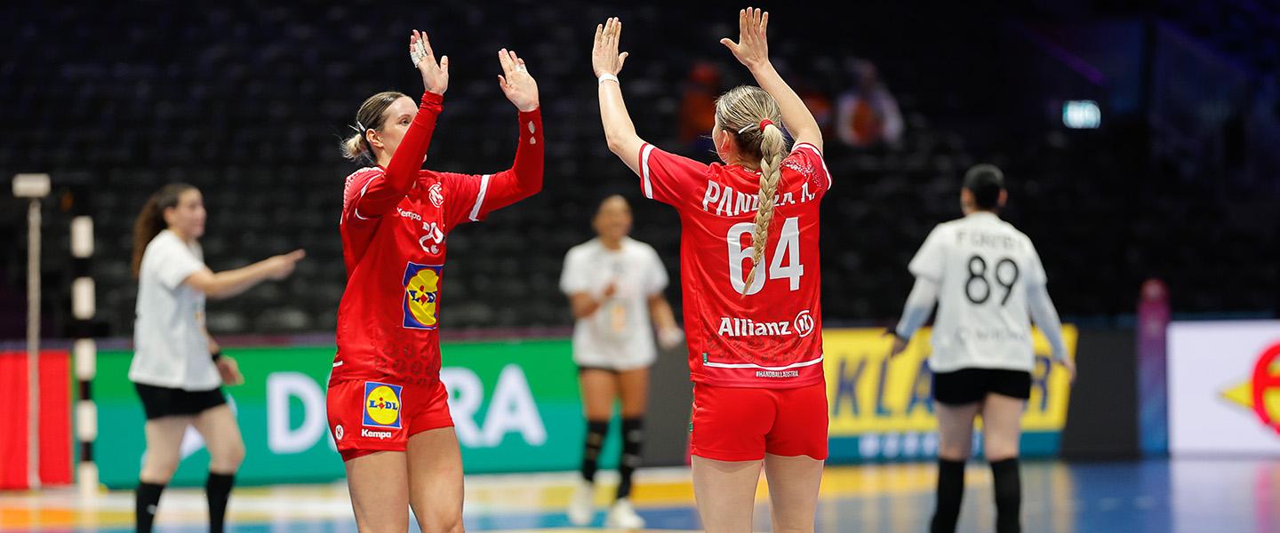 Austria survive challenge from debutants Egypt to clinch maiden win