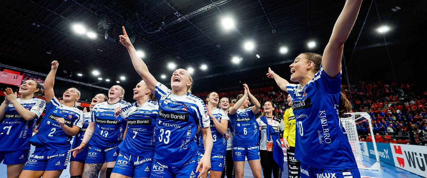 The past, present and future: Faroe Islands women respecting, representing and making history with world championship debut