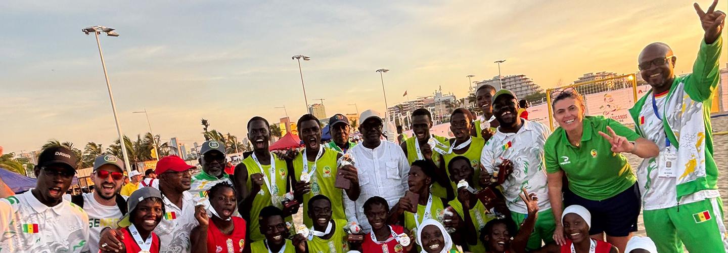 Senegal’s double success on sand at 2025 ANOCA African Youth Games