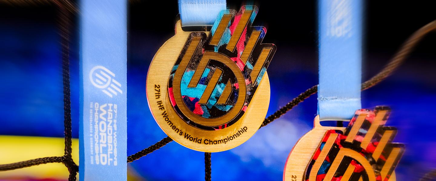 Unique medals unveiled before the final day of the 2025 IHF Women's World Championship
