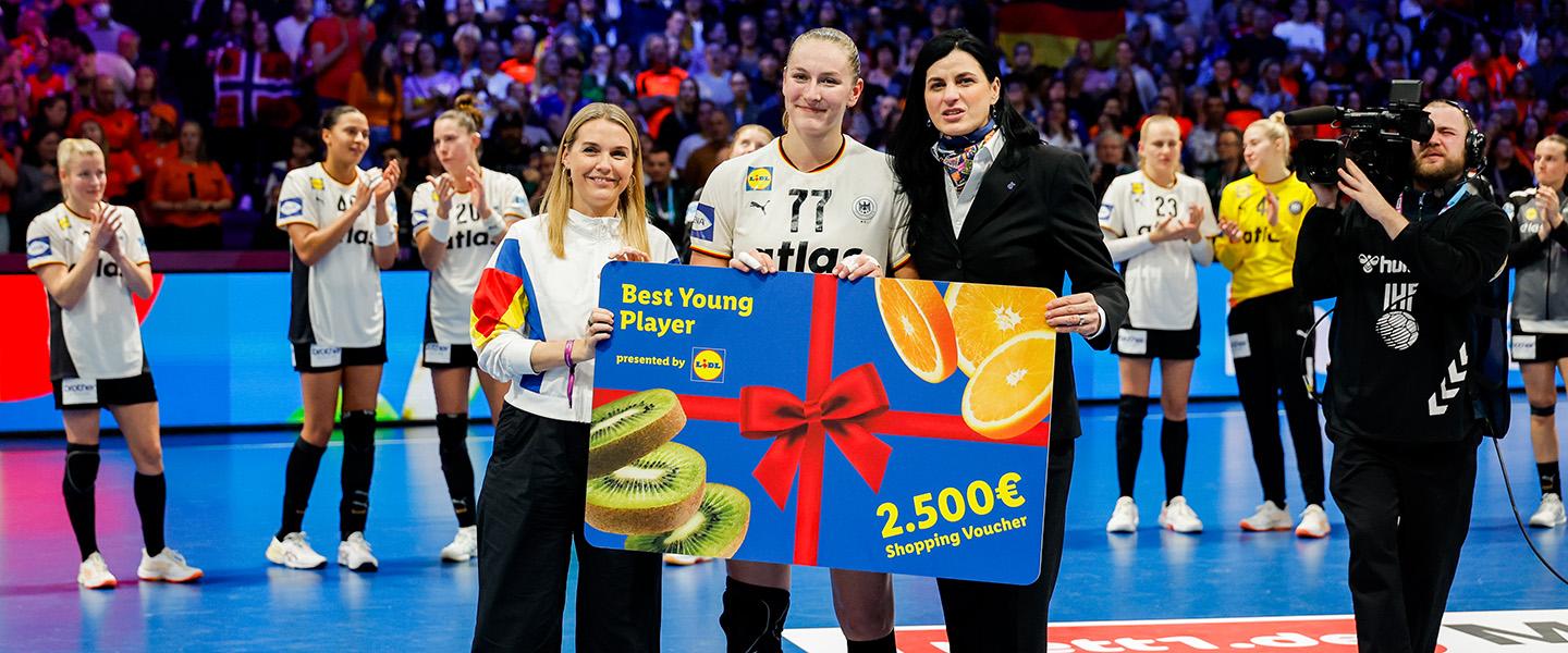 Leuchter makes history with second consecutive “Best Young Player Presented by Lidl” award