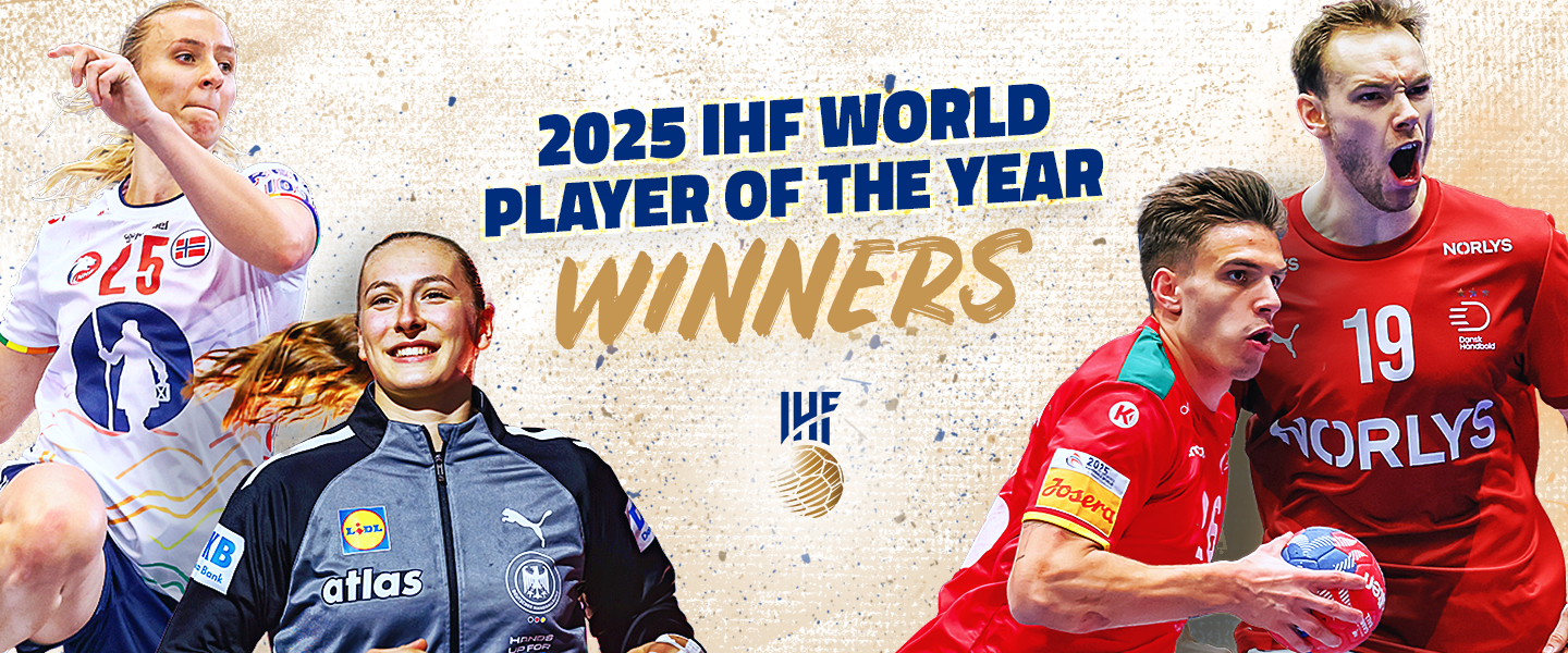 Gidsel and Reistad at the treble, while Costa and Leuchter cruise to 2025 IHF Player of the Year awards