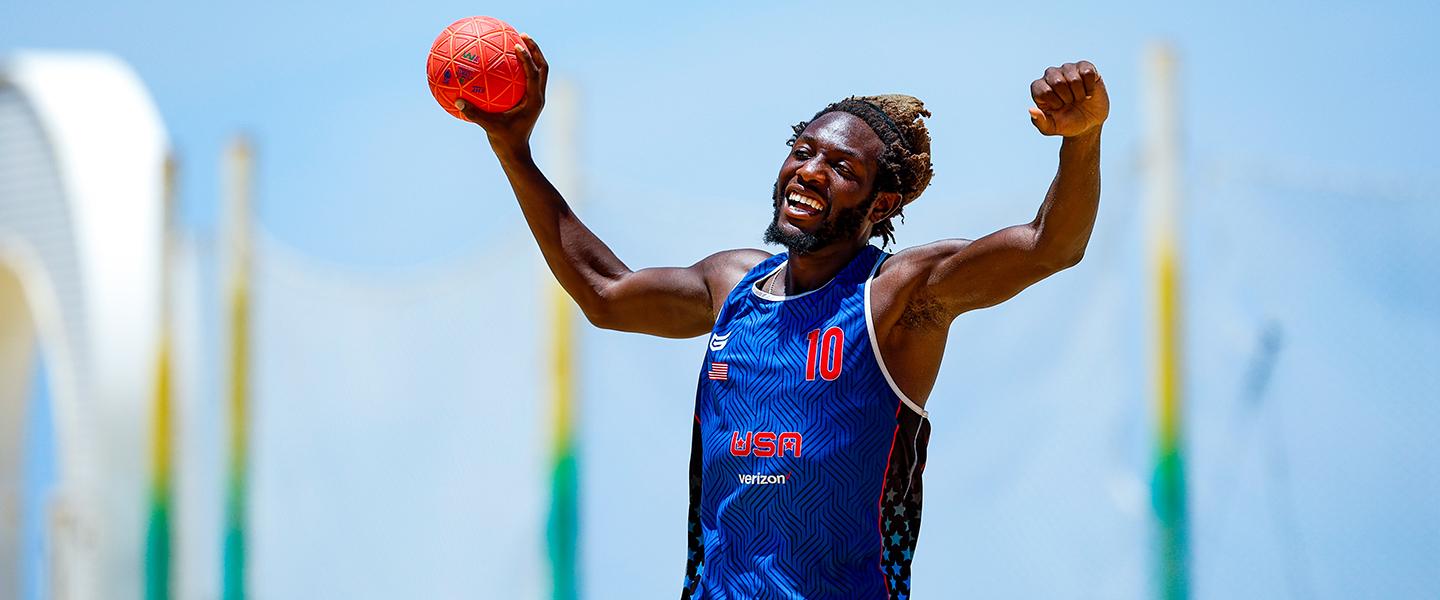 What Beach Handball has given me: Ebiye Jeremy Mabinton Udo-Udoma
